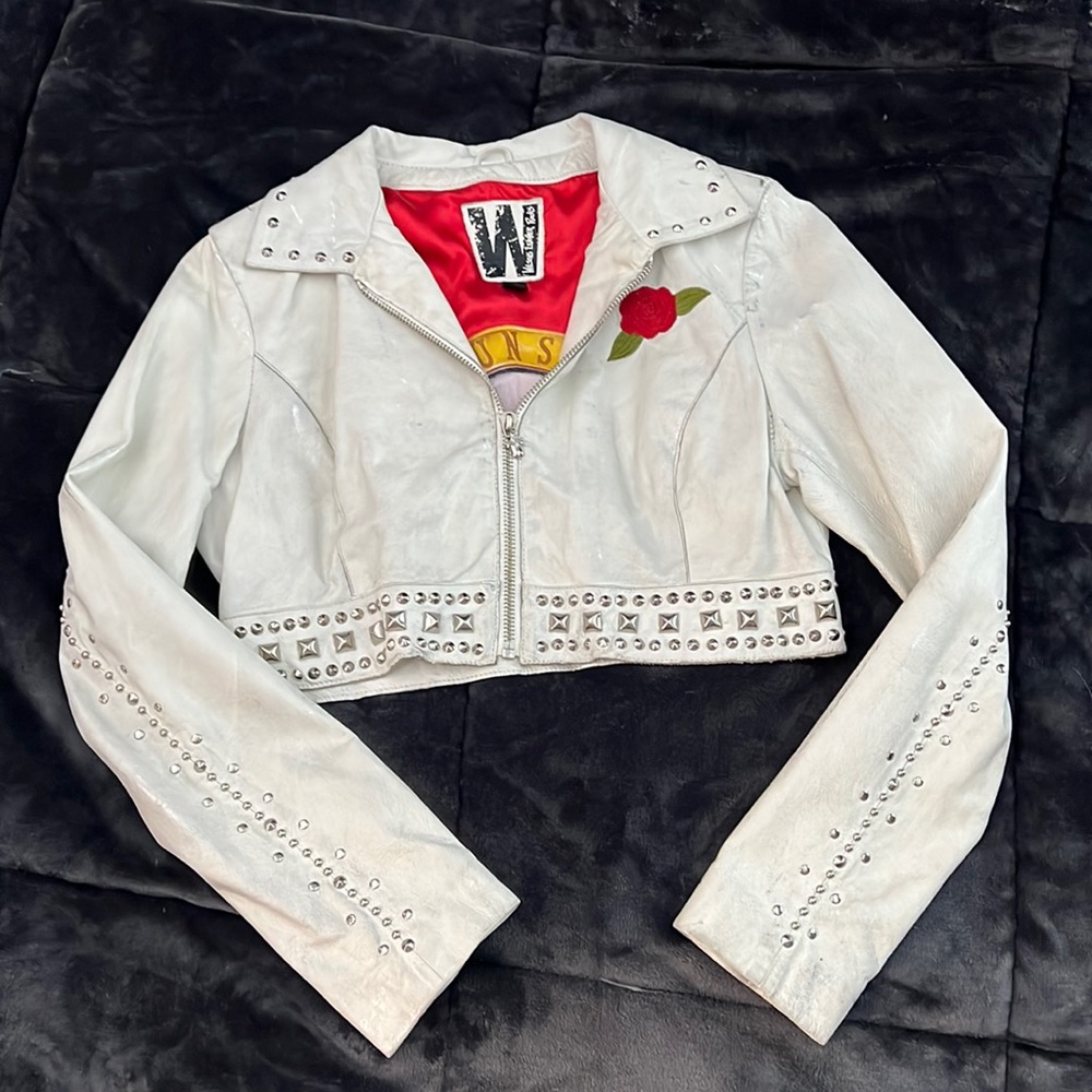 Wilson’s Leather vintage Guns ‘n’ Roses leather Jacket sz M